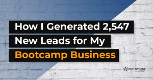How I generated new leads